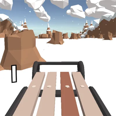 snow rider 3d unblocked - Gameplay action