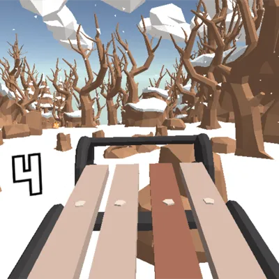 snow rider 3d unblocked - Obstacle dodging
