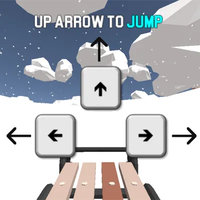 Dodge obstacles while sledding in snow rider 3d unblocked