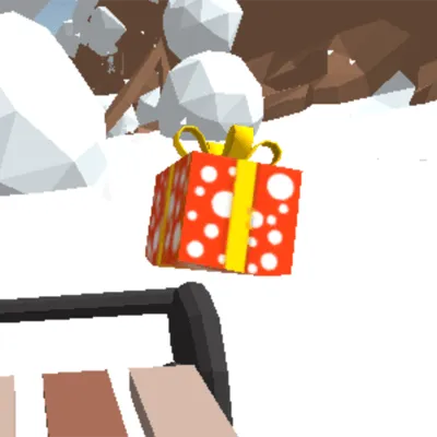 Collect colorful gift boxes in snow rider 3d unblocked